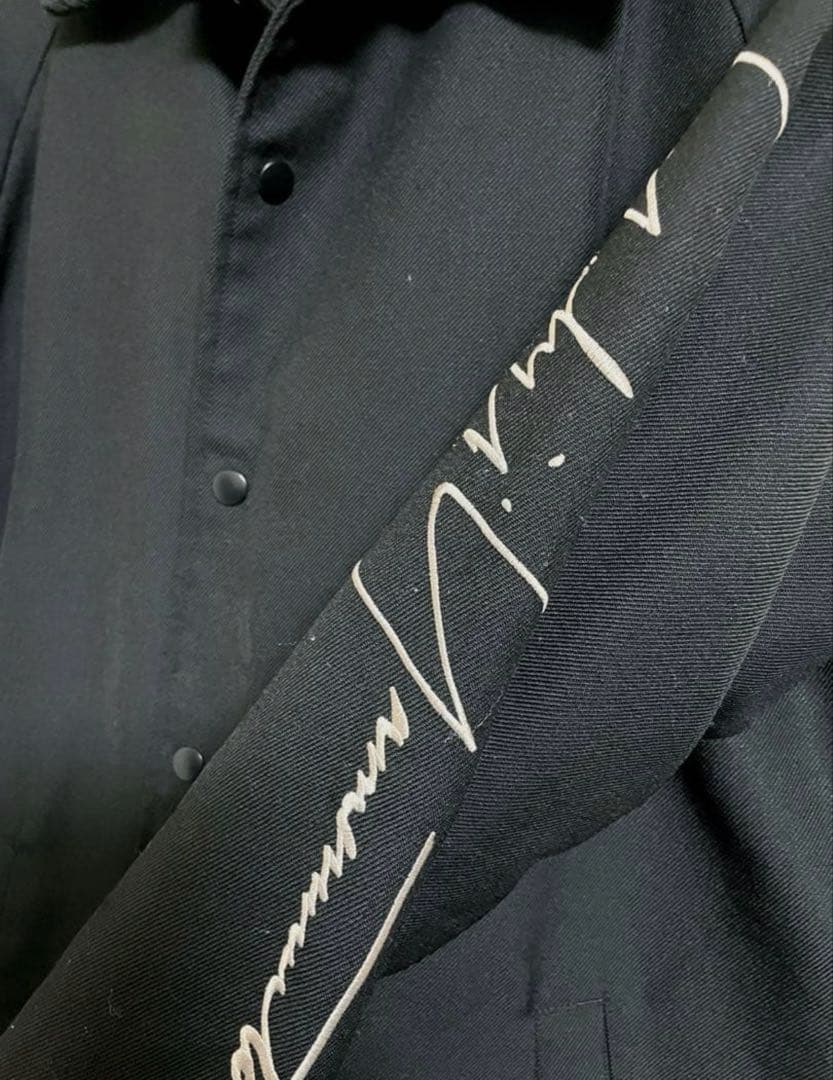 Yohji Yamamoto コーチジャケット ブラック