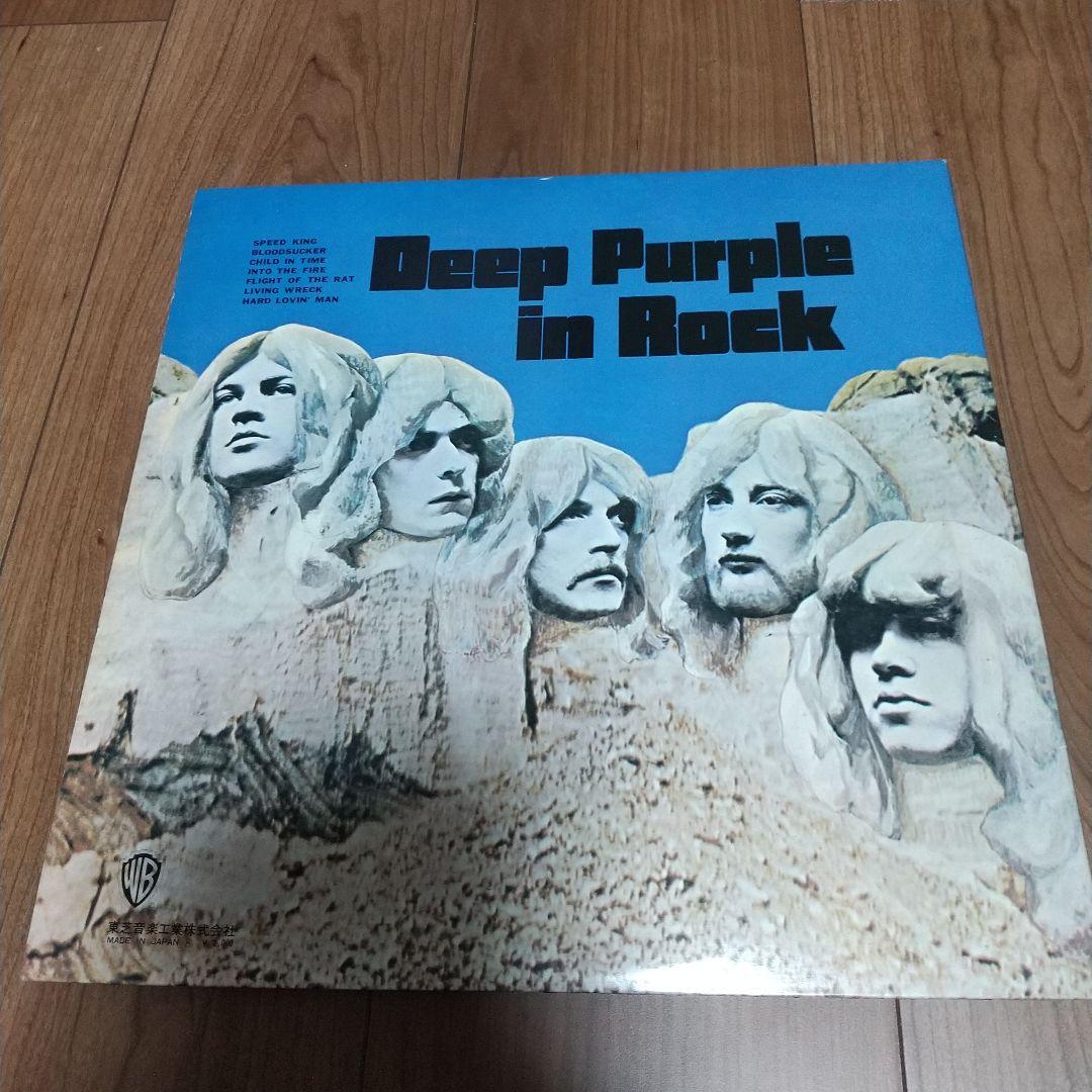 ディープ・パープル/イン・ロック レコード 70年初版
