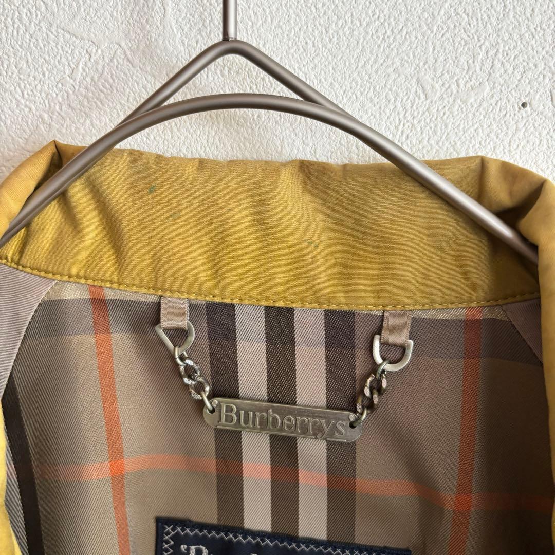 Burberrys ヴィンテージ ブルゾン ジャケット L チェック 刺繍ロゴ