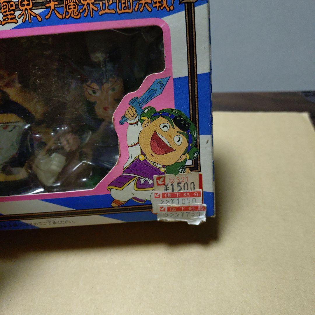 バンダイ ビックリマン 天使と悪魔 ソフビ 5人セット 武器5本 完品