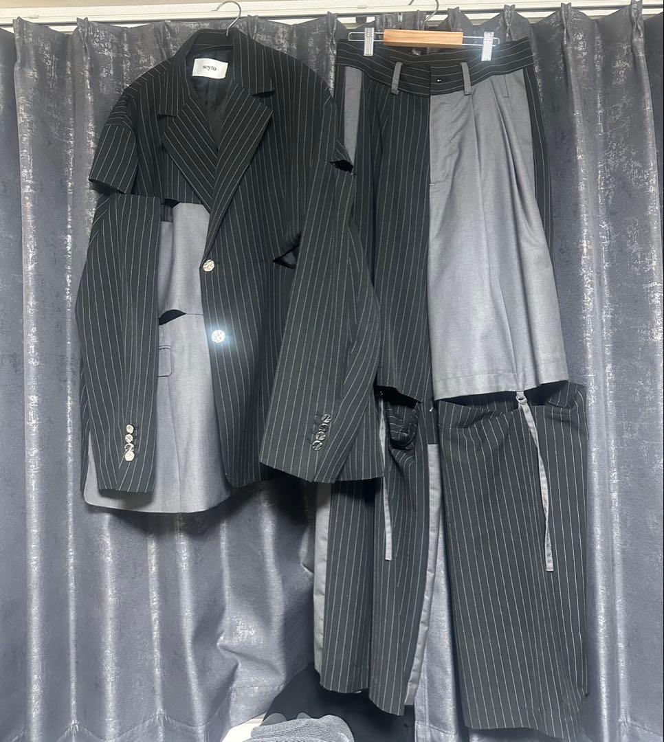 ジャケット・アウター seyto setup Tailored jacket & Wide pant