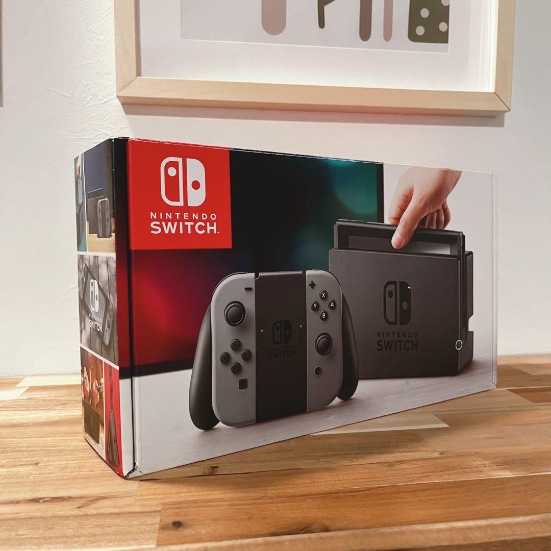 Nintendo Switch スイッチ　グレー 本体　おまけ付き