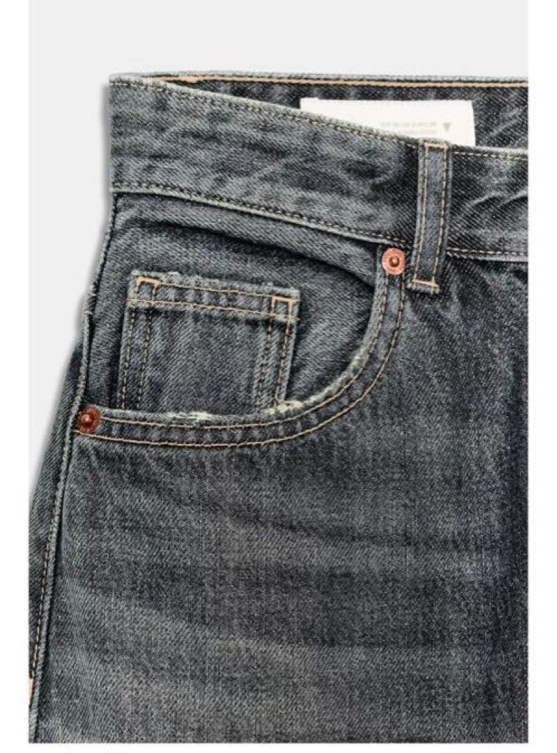ZARA JEANS TRF EXTRA WIDE LEGハイウエスト 32