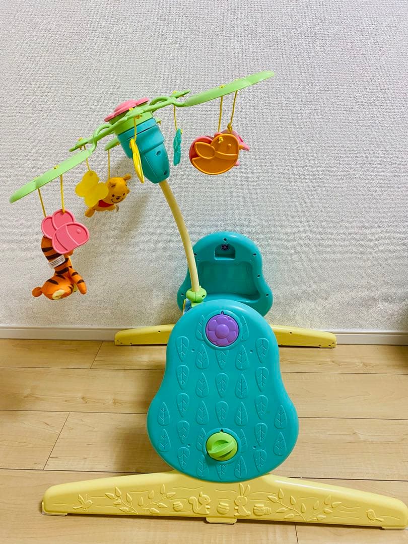 プーメリー 美品 ディズニー 6WAYベビージム プーさん