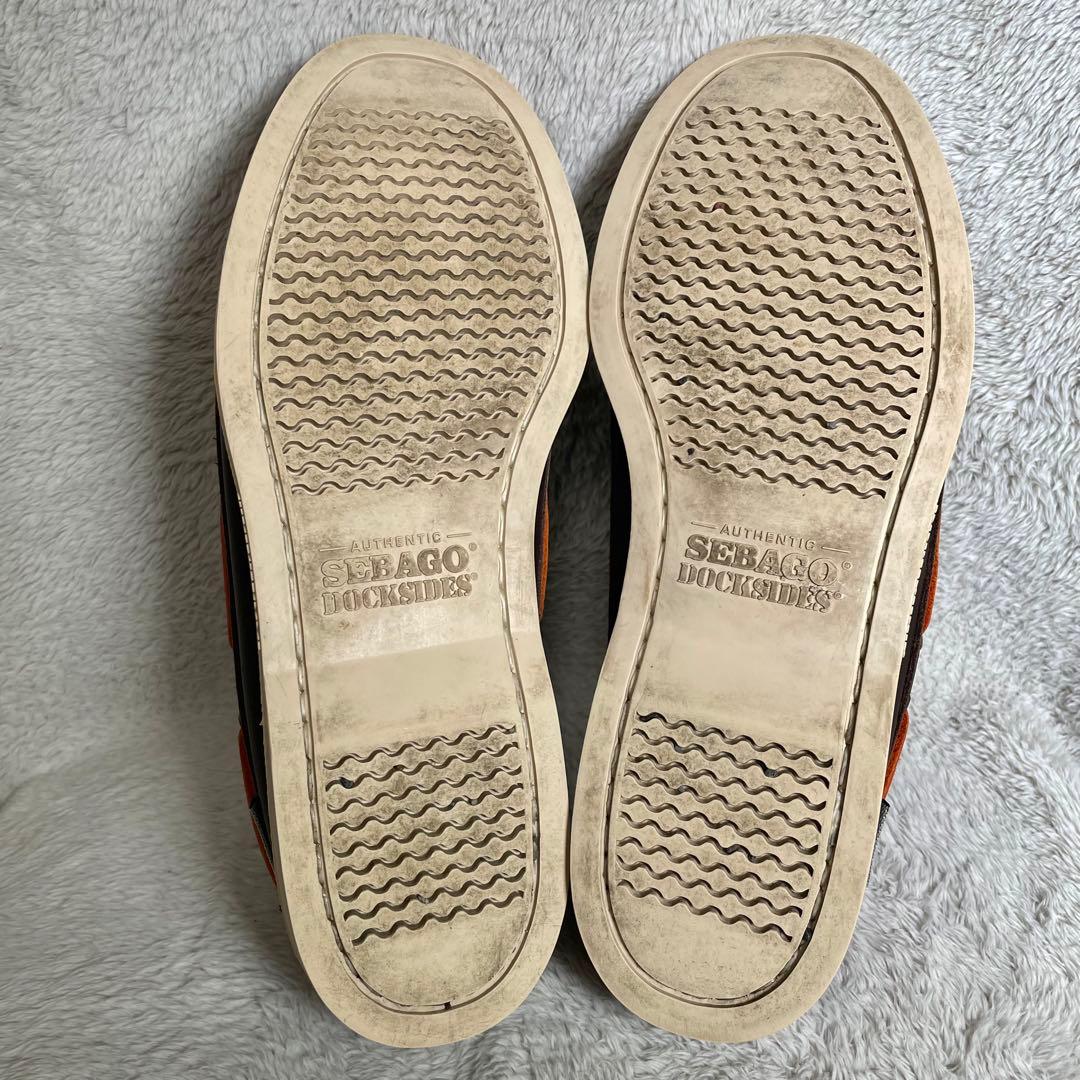 美品‼️SEBAGO セバゴ デッキシューズ ダークブラウン　茶色　レザー