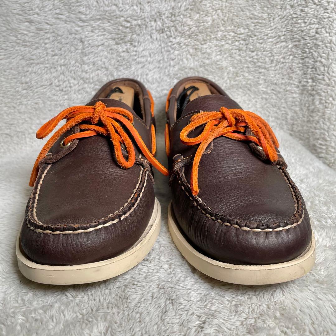美品‼️SEBAGO セバゴ デッキシューズ ダークブラウン　茶色　レザー