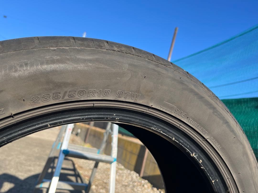 ブリヂストン235/50R18 ４本セット！２本売りアルファードヴェルファイアに