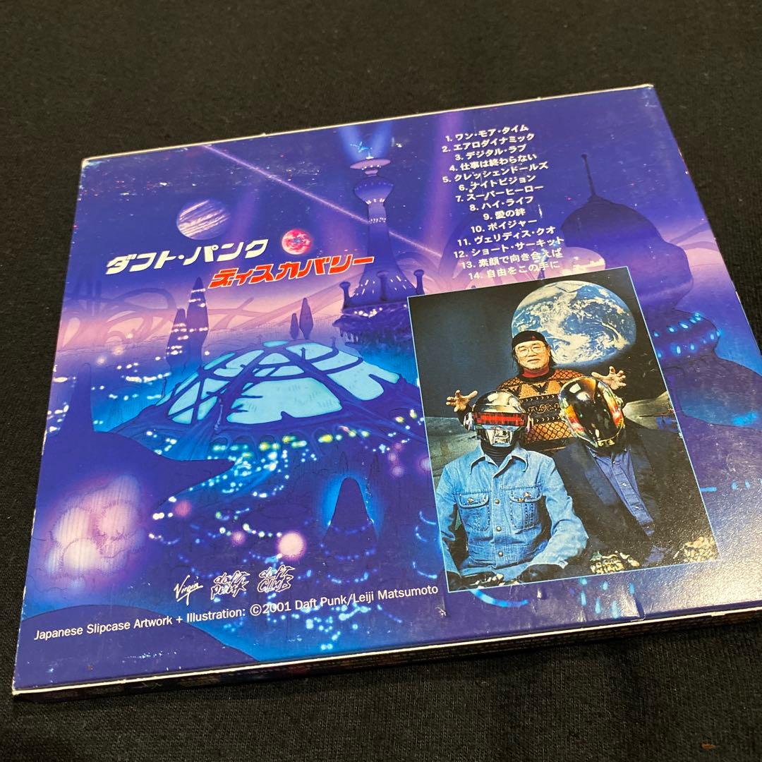 ダフト・パンク〈松本零士 仕様〉「ディスカバリー」 ／カード＆ステッカー＆帯付‼️