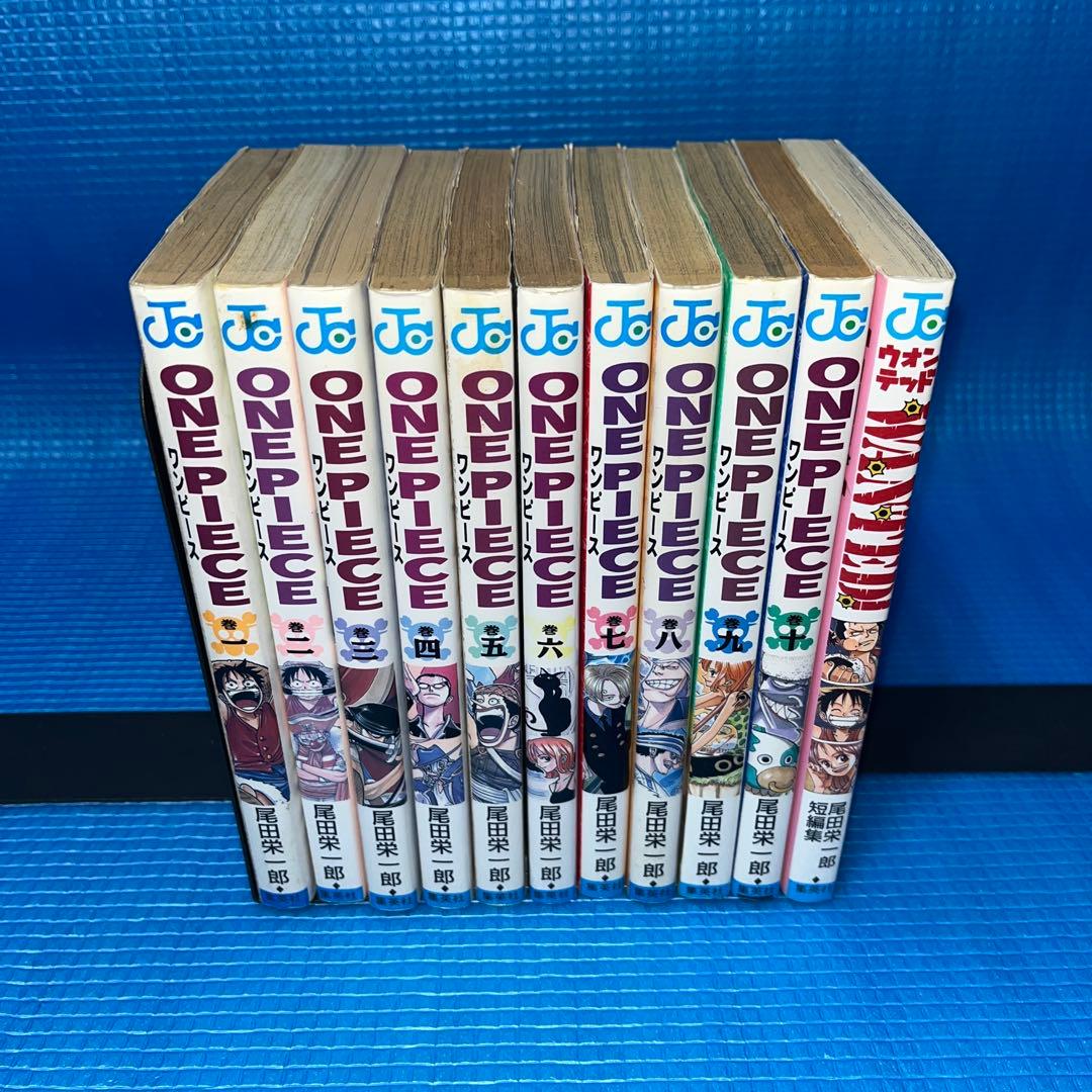 ONEPIECE ワンピース1巻 初版本 1997年第1刷発行初版 11冊セット