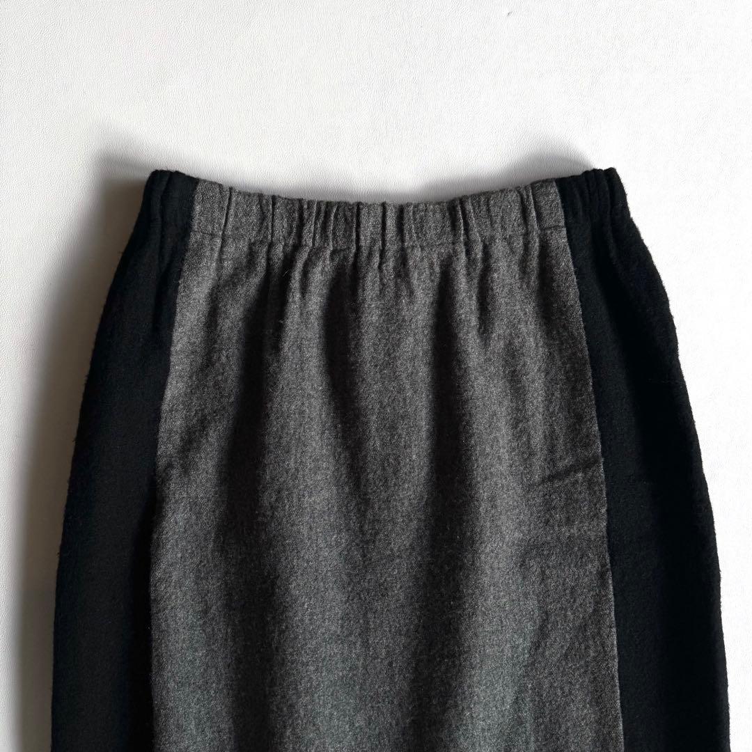 《美品》94aw コムデギャルソン アーカイブ ウール 縮絨 タイトスカート
