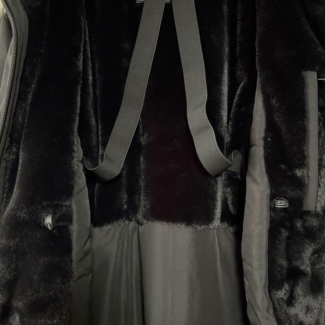 美品✨ザラ ZARA ウィンターパーカー　モッズコート　黒　防寒XS