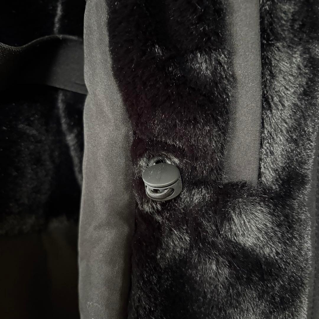 美品✨ザラ ZARA ウィンターパーカー　モッズコート　黒　防寒XS