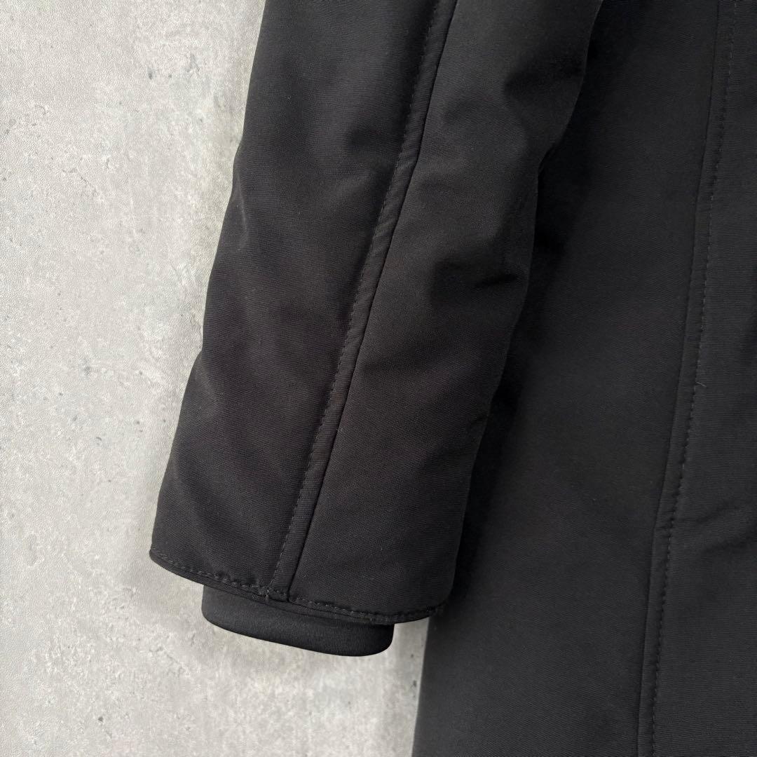 美品✨ザラ ZARA ウィンターパーカー　モッズコート　黒　防寒XS