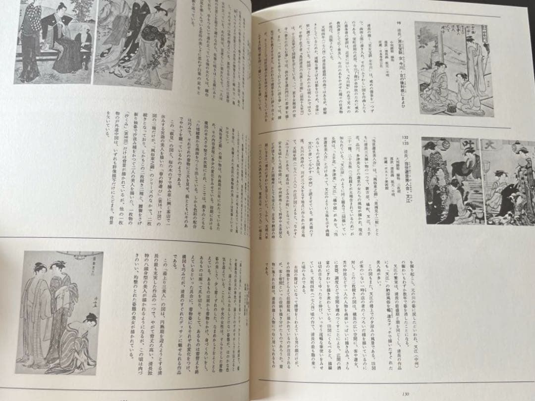 “初版本” 浮世絵大系　4 清長 後藤 茂樹 集英社