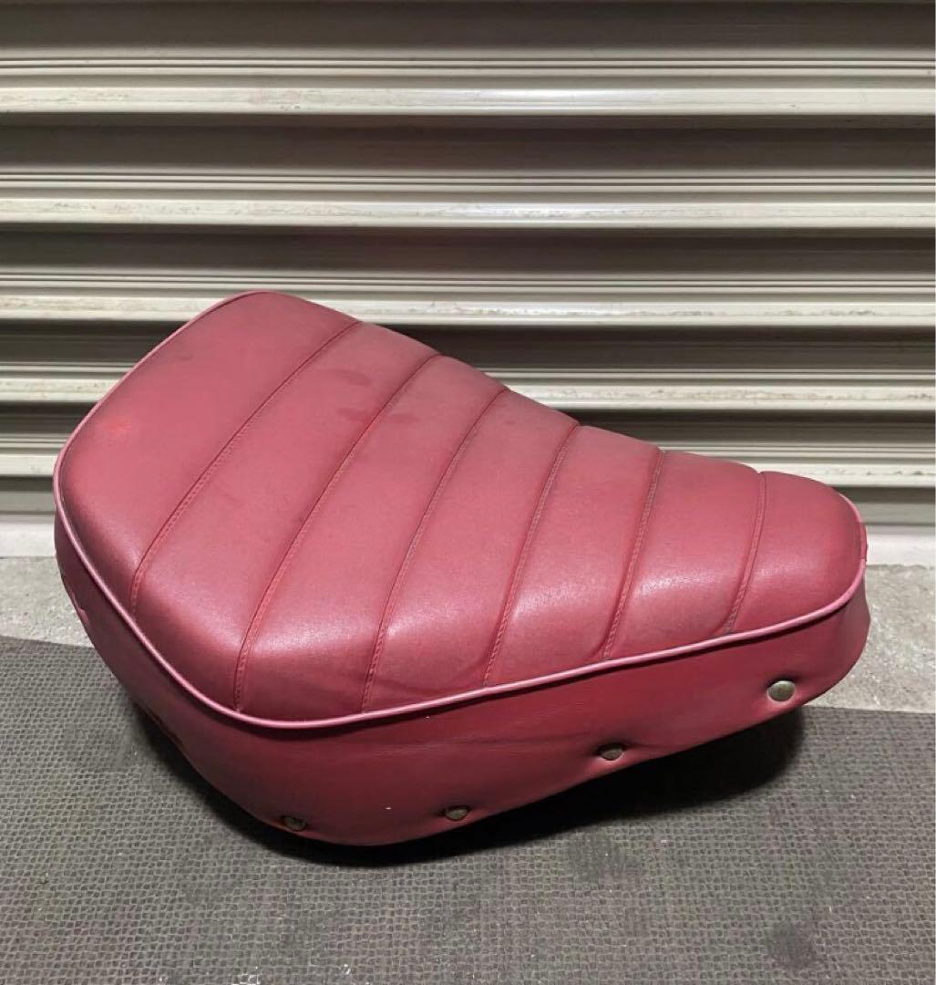 モンキー 12v Z50J 純正赤シート 中古品 送料無料 ゴリラ