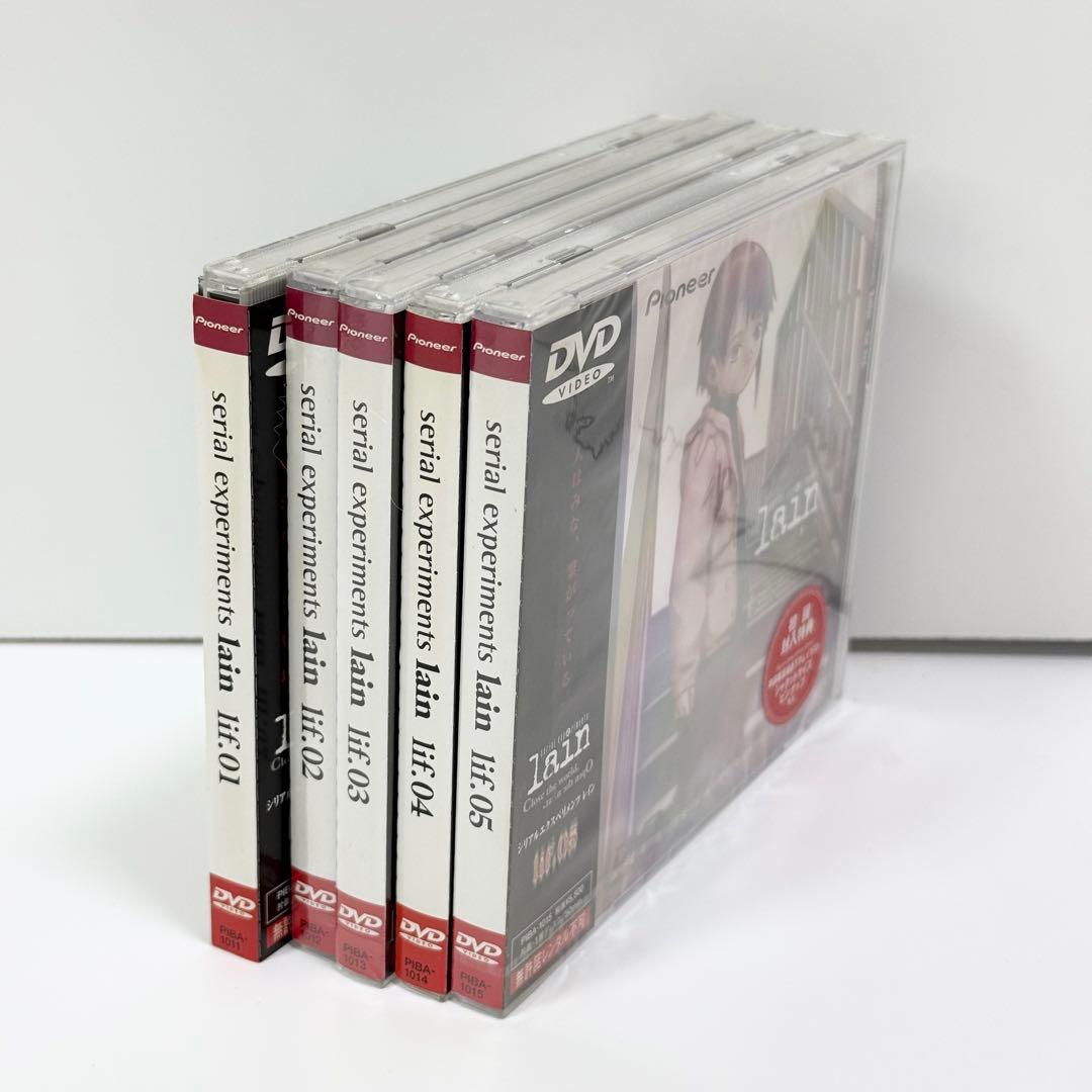serial experiments lain 全5巻セット DVD