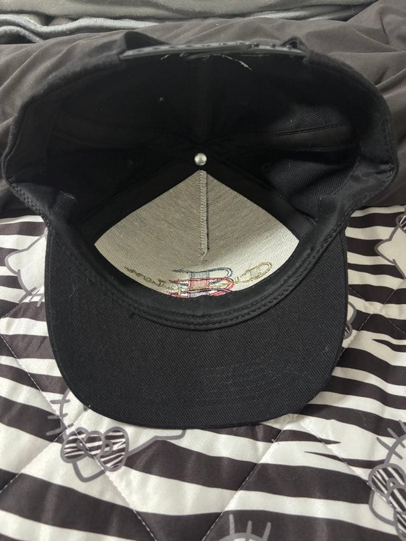 SUPREME×CHAMPION 5-PANEL CAP 17AW BLACK