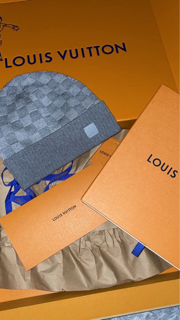 確実正規品　louis vuitton ビーニー　ネオプティダミエ