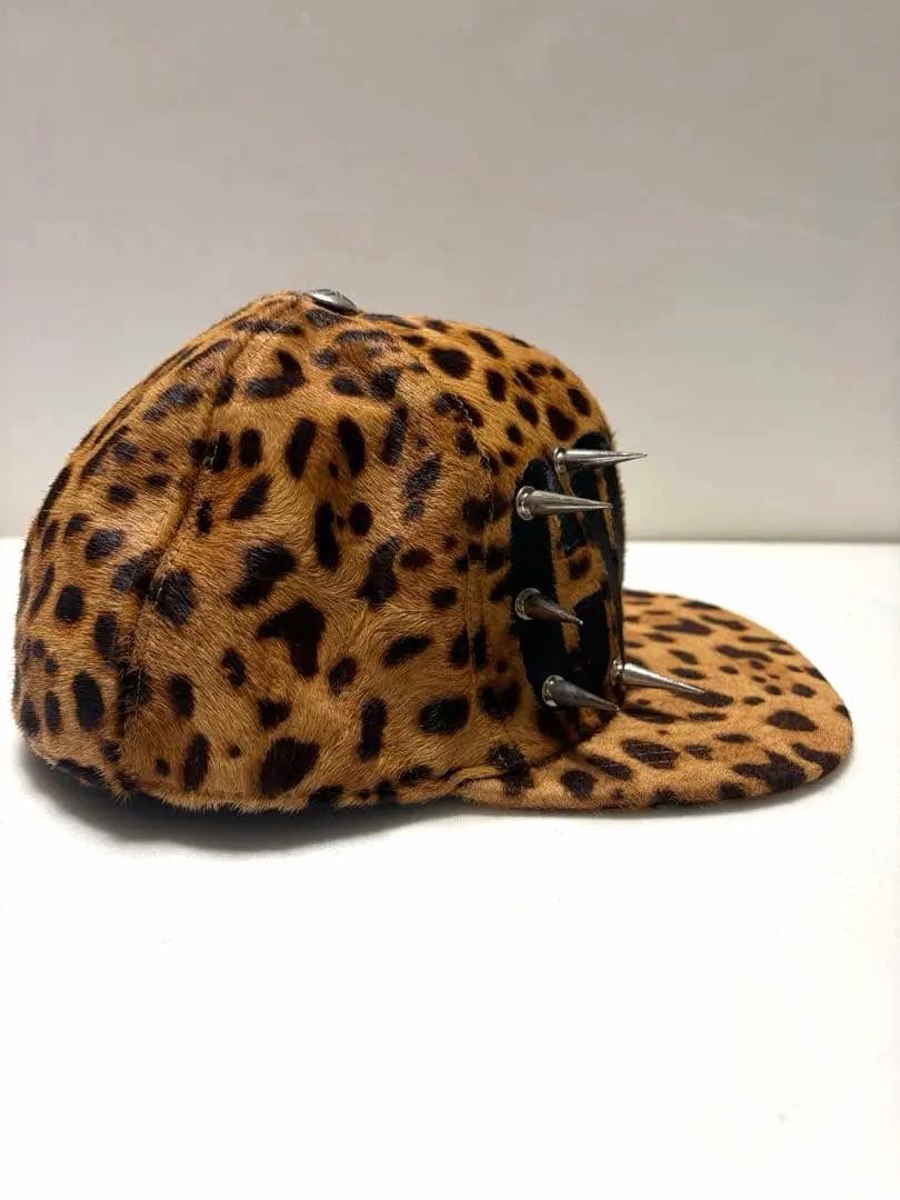Cozy world wide ヒョウ柄 スパイクキャップ　正規品