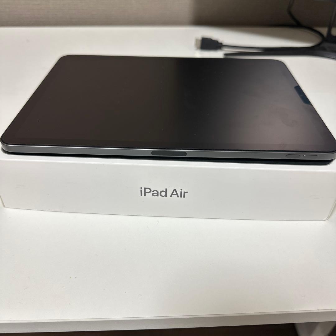 【超美品】バッテリー良　iPad Air4 スペースグレイ64GB おまけつき