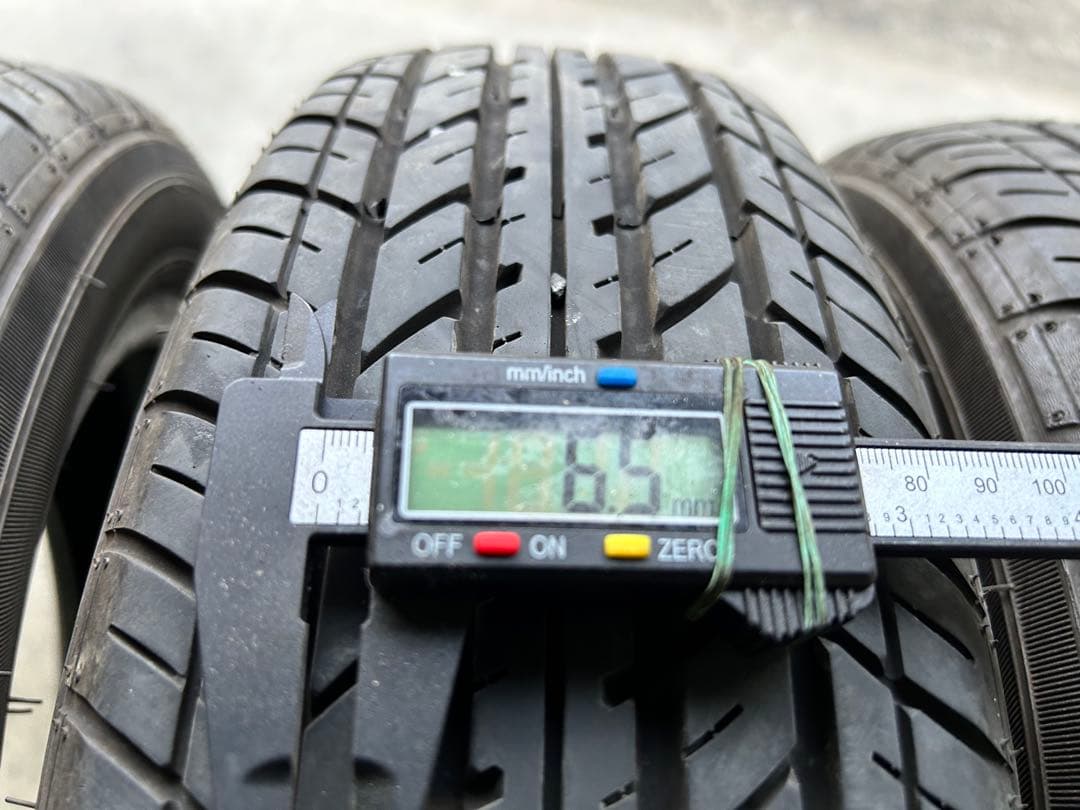 【走行少！バリ山】軽自動車用ヨコハマ155/65r14 ４本セット