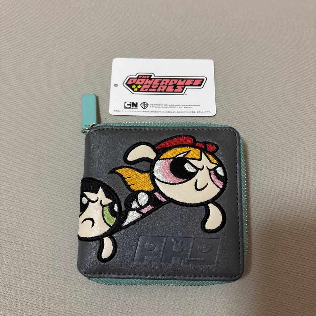 グラニフ パワフルガールズ 二つ折り財布