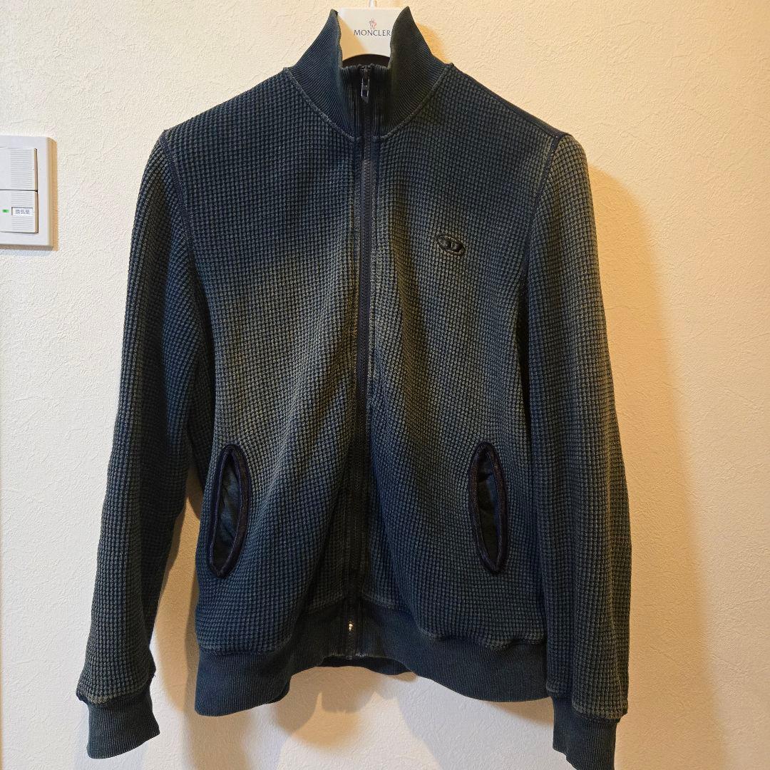 ア*ザ様 DIESEL ジップ フェードエフェクト スウェットシャツ