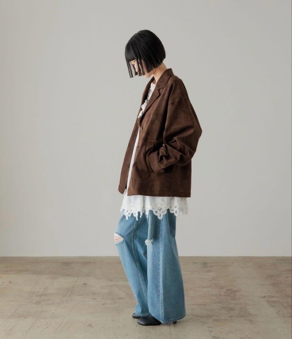 タグ付き　LOWRYSFARM スエードジャケット