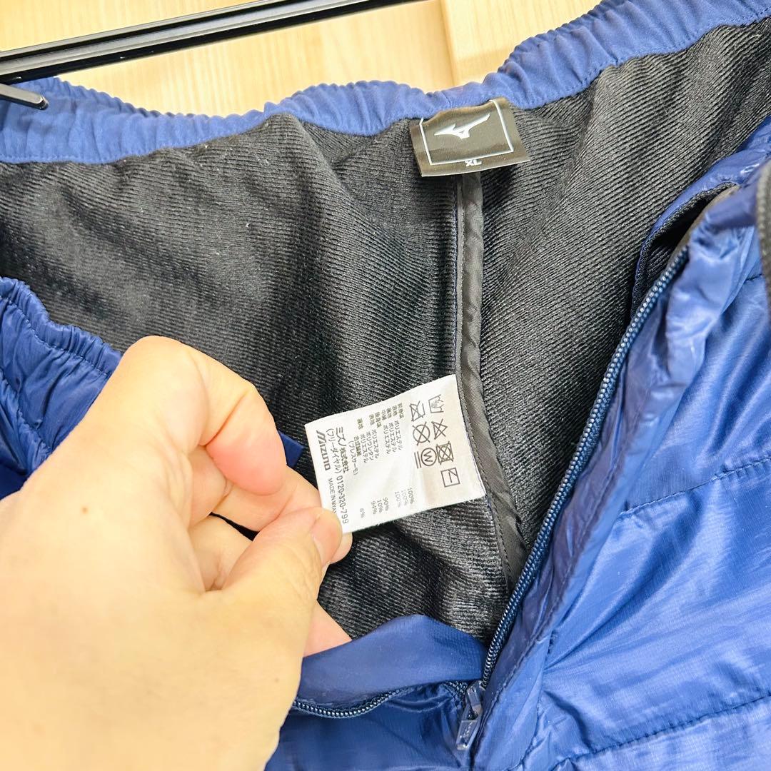 使用少 ミズノ テックフィル トレーニングウェア 上下 mizuno