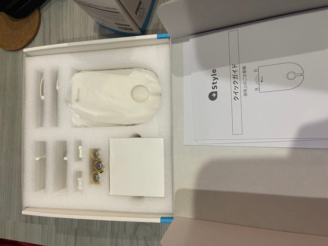 D*)様 +style スマートカーテン左右2個セット　wi-fiユニット付き