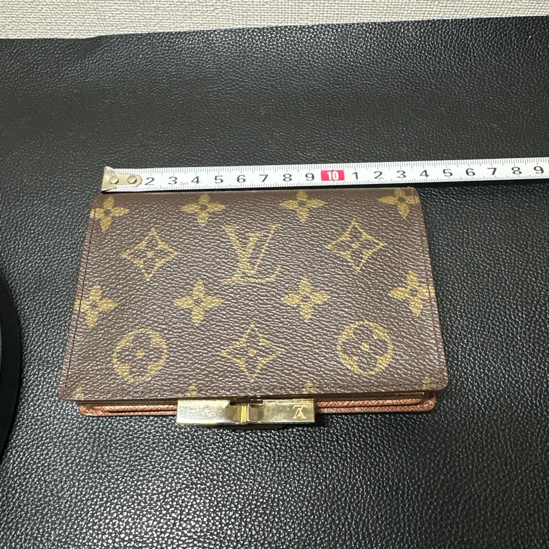 ブ*ル様 Louis Vuitton モノグラム 二つ折り財布