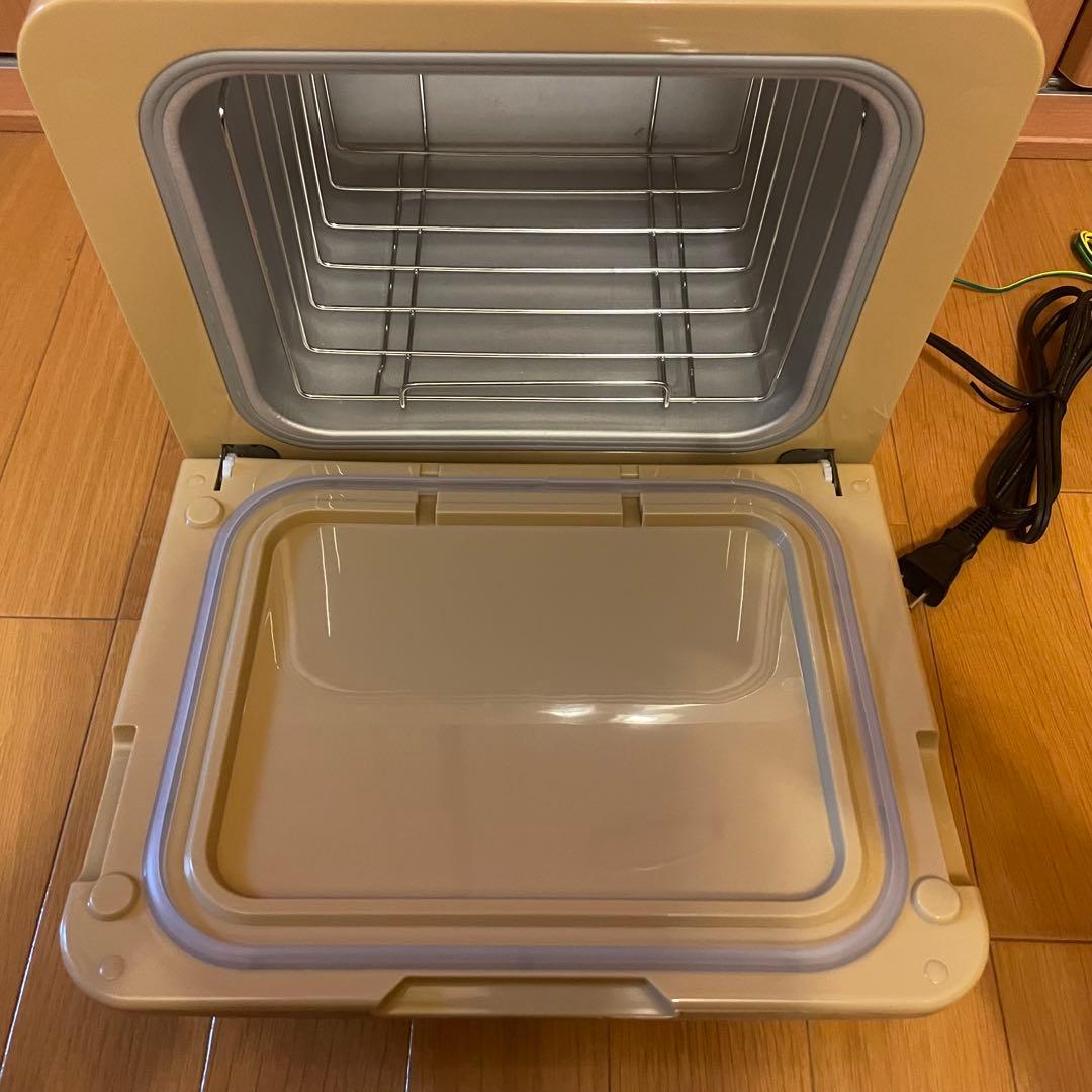 ★美品★木目調タオルウォーマー　C-080