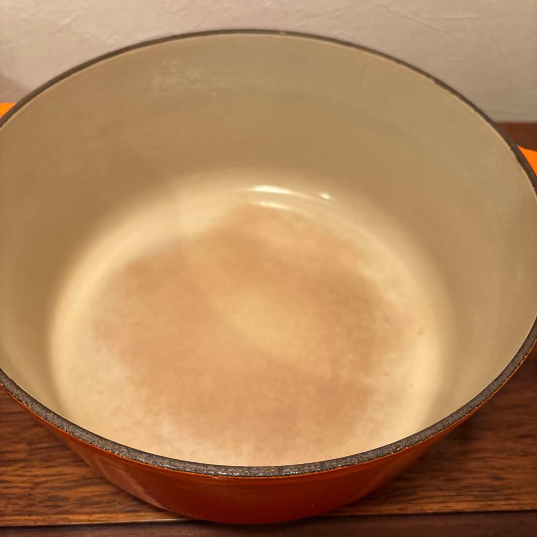 ル・クルーゼ　LECREUSET 両手鍋22cm 26cm 2個セット