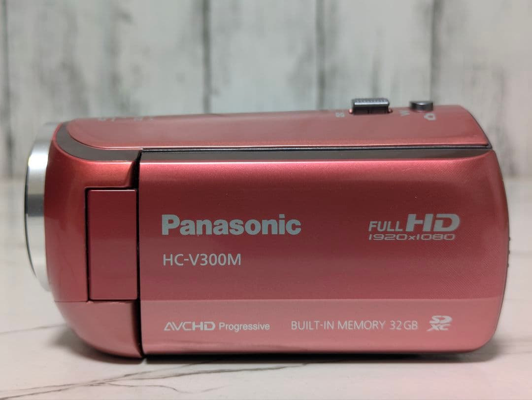 【専用出品】Panasonic　HC-V300M 　ピンク　化粧箱セット