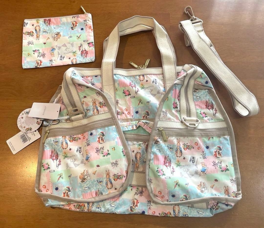 【新品】LeSportsac × ピーターラビット　ボストンバッグ