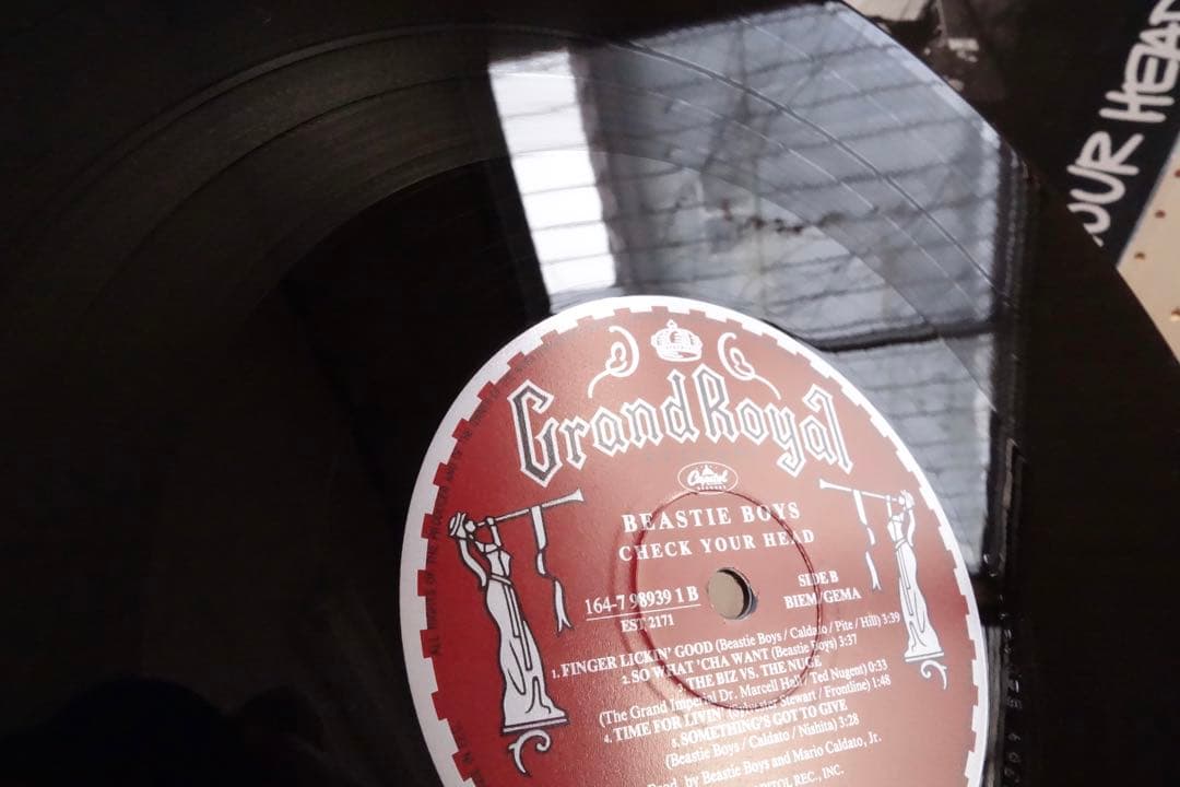 レコード　Check your head BEASTIE BOYS