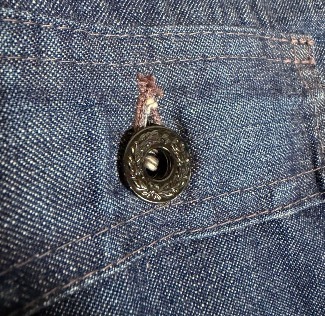 天空丸 TIGRE BROCANTE Denim Chore Jacket 百鯉