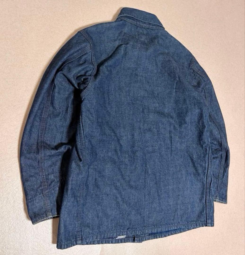 天空丸 TIGRE BROCANTE Denim Chore Jacket 百鯉
