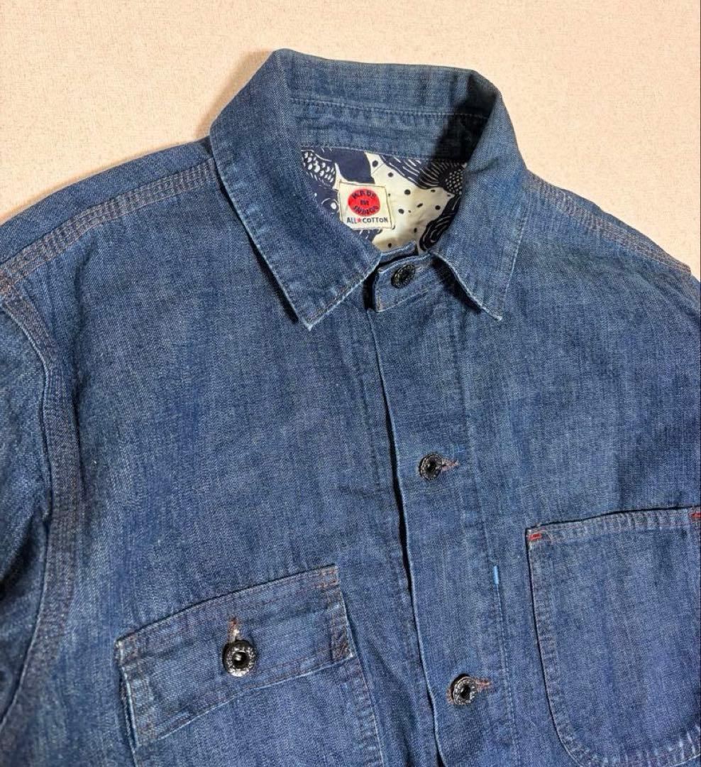 天空丸 TIGRE BROCANTE Denim Chore Jacket 百鯉