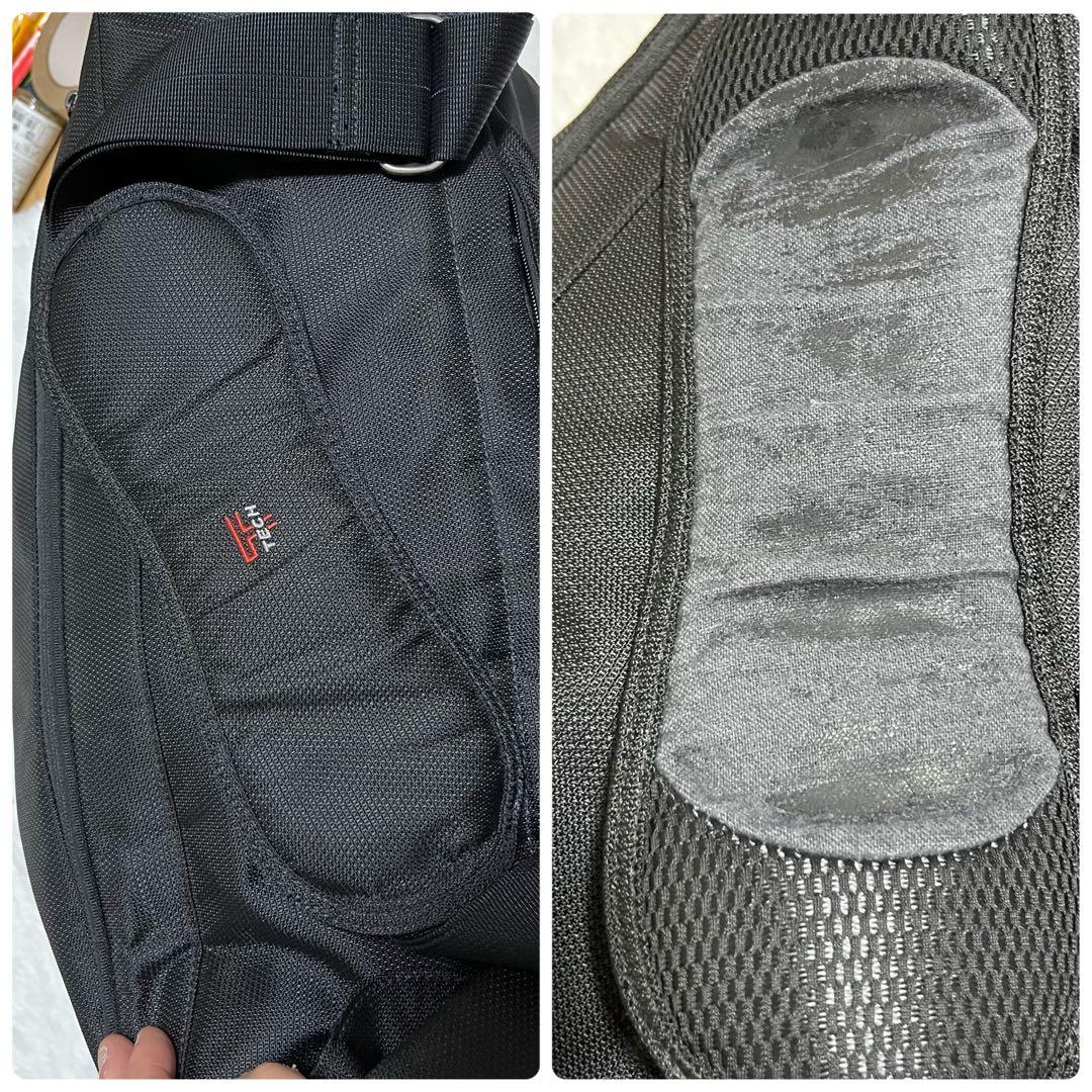 【美品】TUMI メッセンジャーバッグ A4サイズ収納可能　ブラック5570D