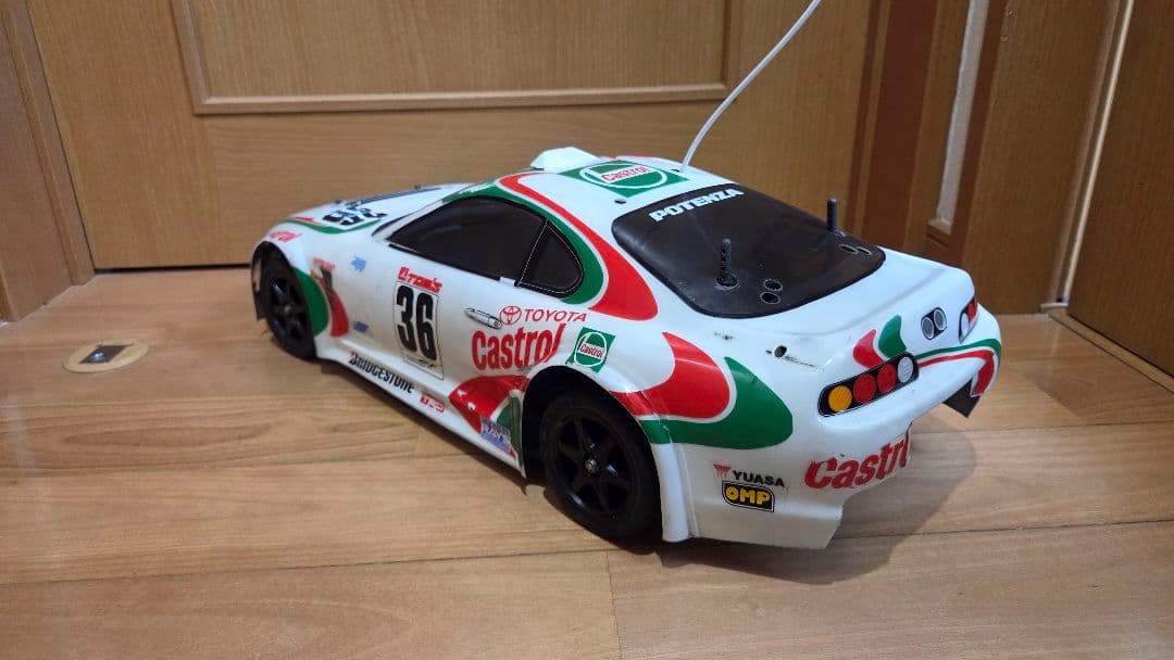 タミヤ ラジコン エンジンカー TGX エンジン始動調整済み プロポ メカ付