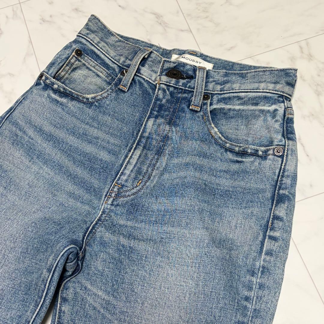 MOUSSY マウジー デニム MVS FLARE フレア ジーンズ W23