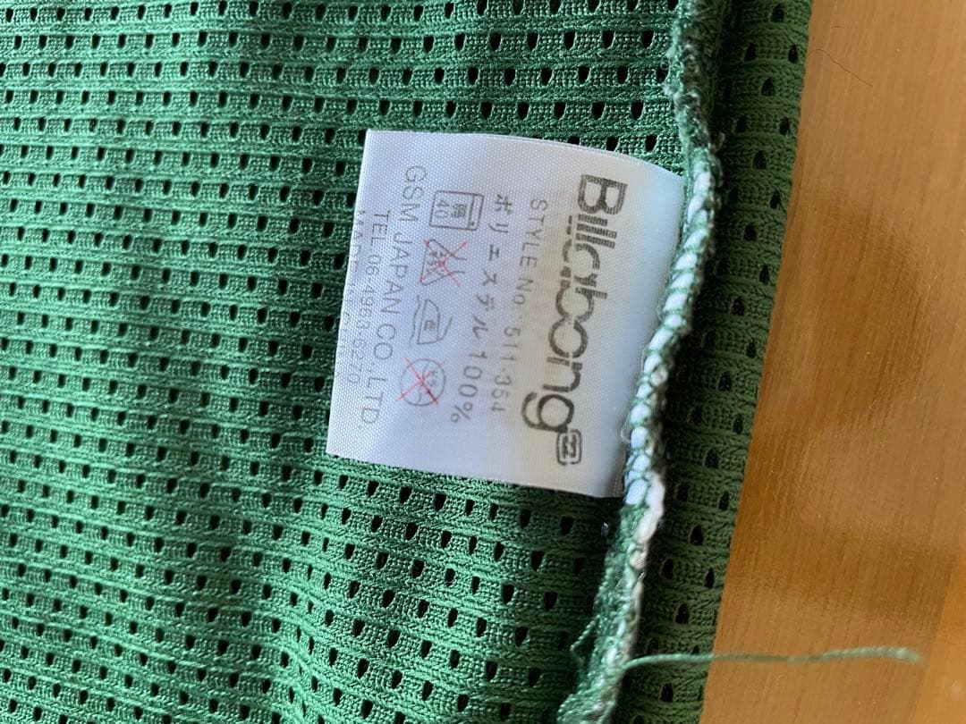 BILLABONG ビラボン メッシュタンクトップ バスケユニフォーム風