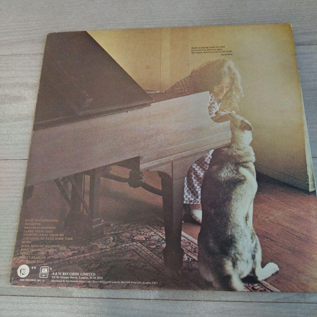 UKオリジナルレコード Carole King MUSIC キャロル・キング