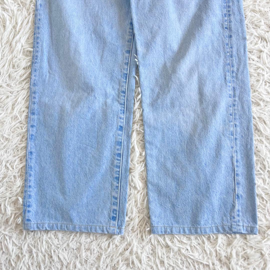 ebure エブール ウォッシュド デニム パンツ