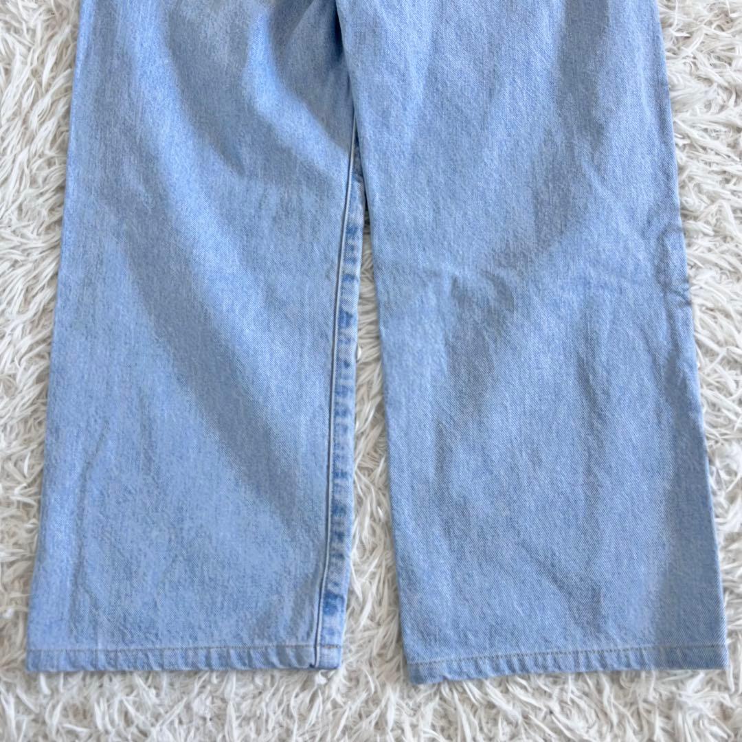 ebure エブール ウォッシュド デニム パンツ
