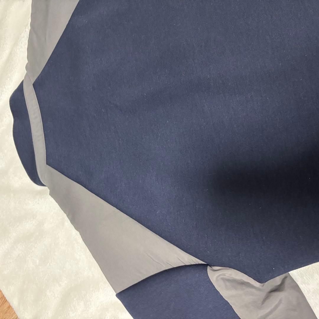 HERG1 エルグワン　ハーフジップ　トレーナー　ネイビー　グレー　ゴルフ　XL