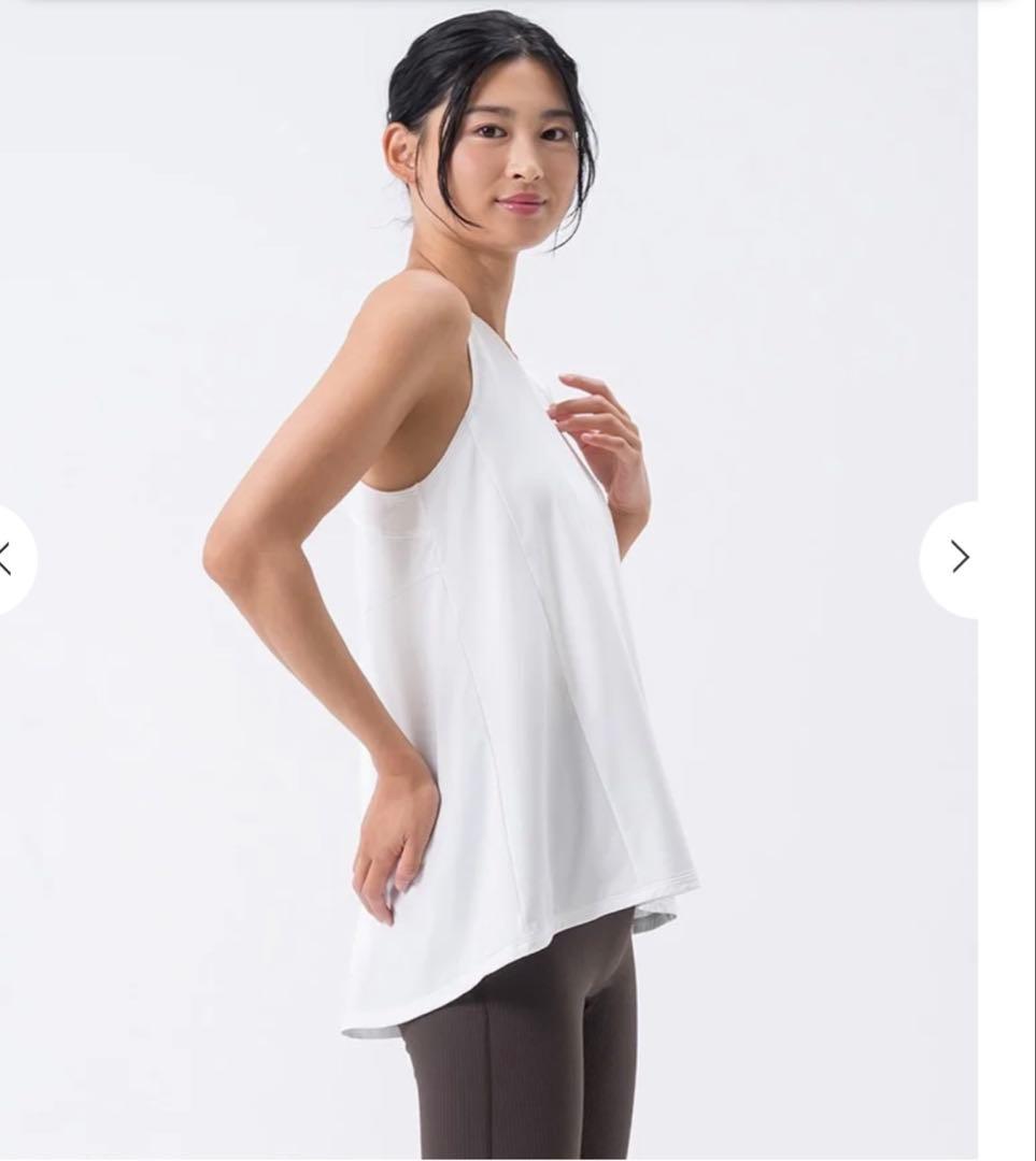 バックツイストセパレートタンクトップセット Lサイズ