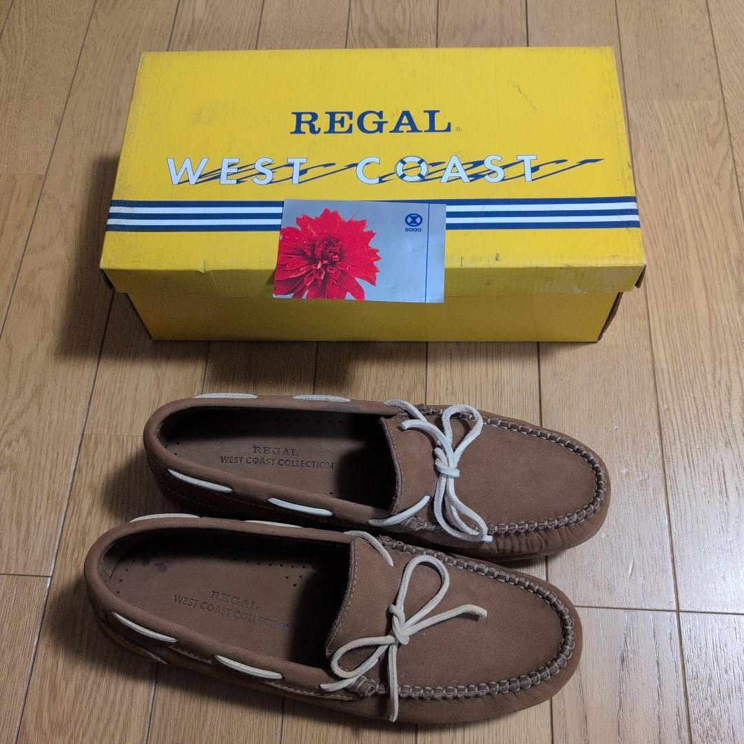 REGAL モカシン JF44L ブラウン 25.5cm
