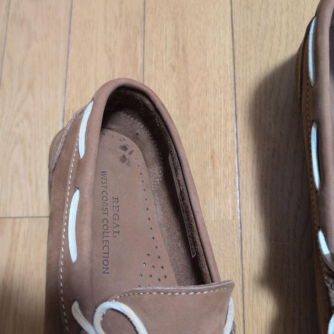 REGAL モカシン JF44L ブラウン 25.5cm